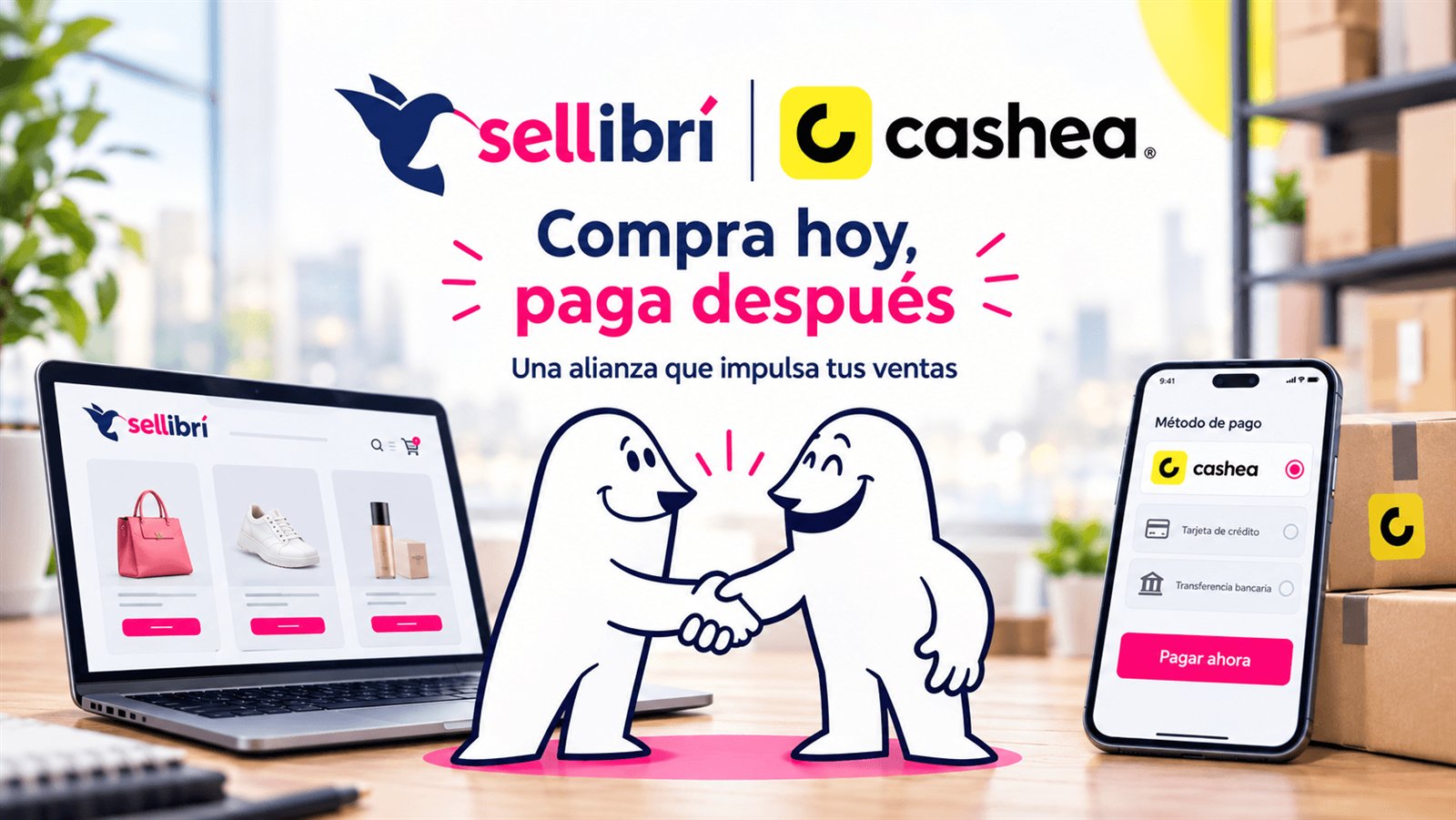 Alianza Sellibrí y Cashea: compra hoy, paga después con cuotas sin interés en tu tienda online